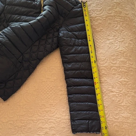 Lilly Pulitzer reversible down jacket Navy/floral - Picture 10 of 17
